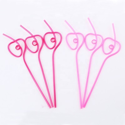 Food grade PVC material  Shape drinking straw