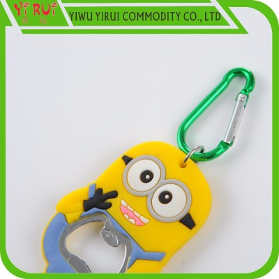 bottle opener with cute minions cartoon pattern