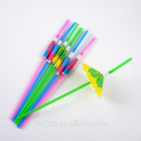 Plastic umbrella Straw For Party