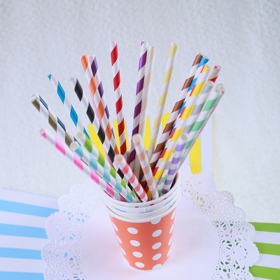 paper products drinking straws